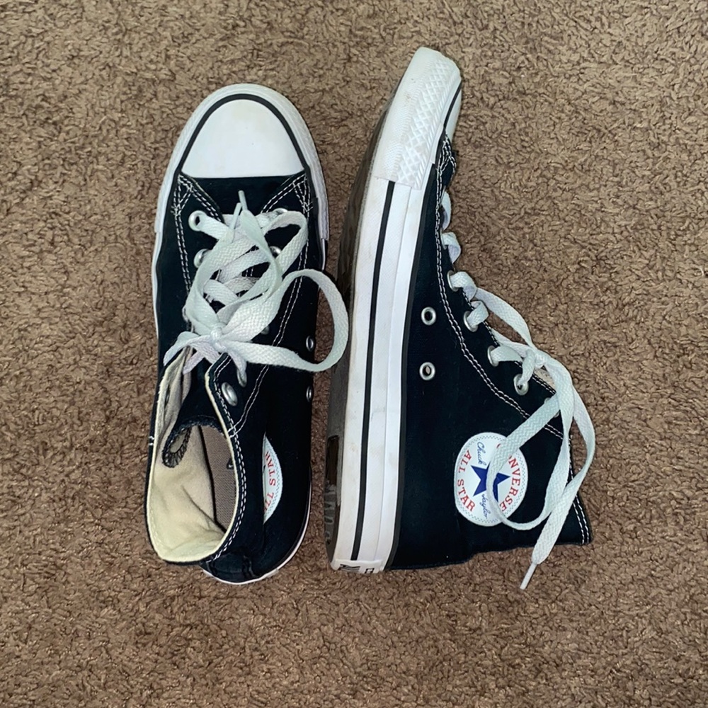 Black High Top Converse